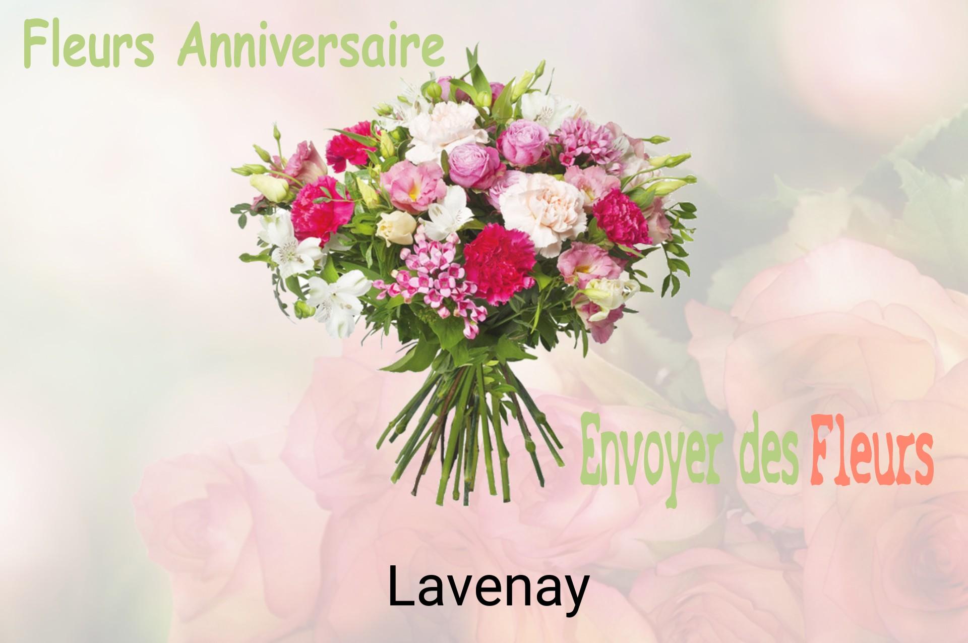 Bouquet de fleurs d’anniversaire livré à Lavenay