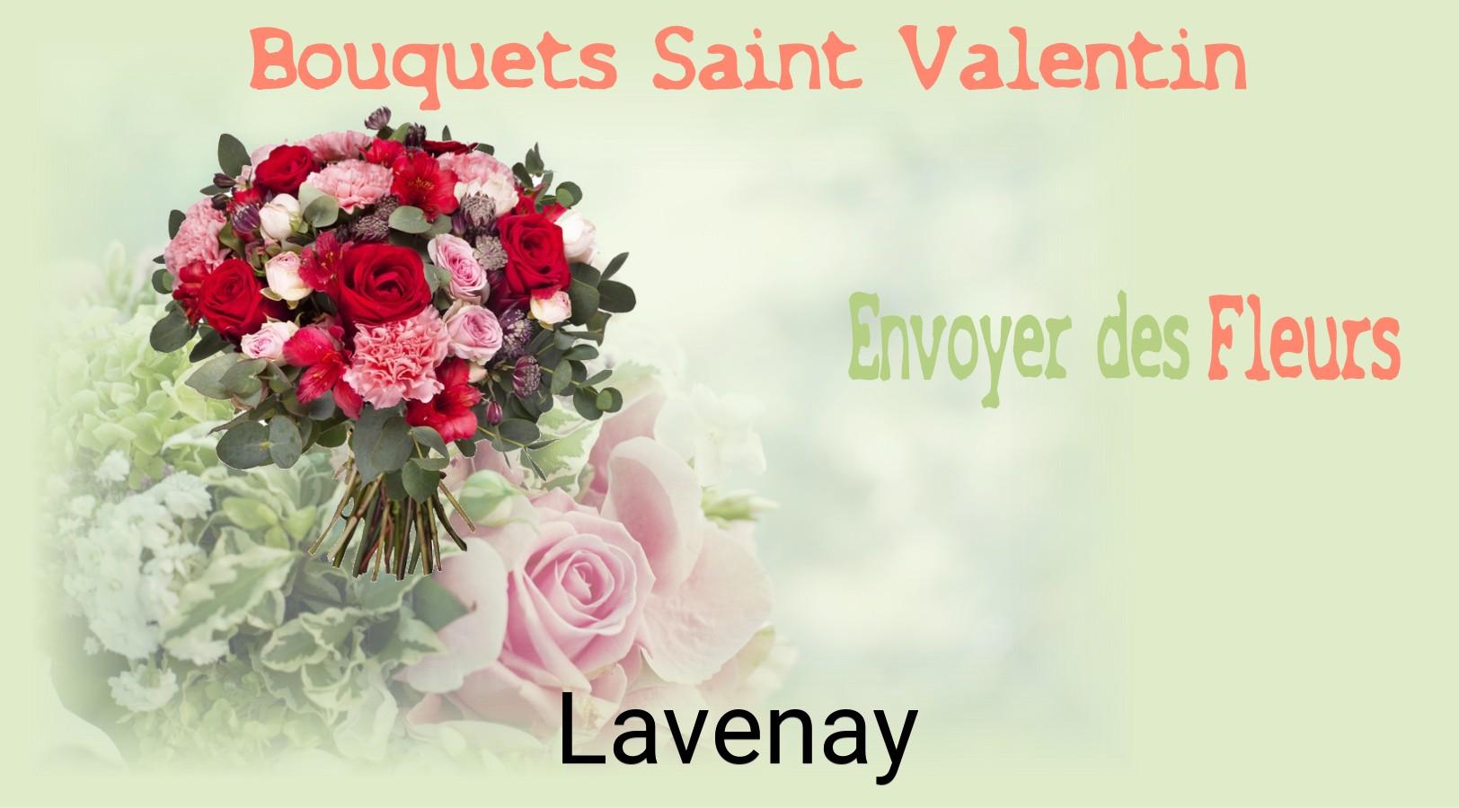 Roses de Saint-Valentin livrées à Lavenay
